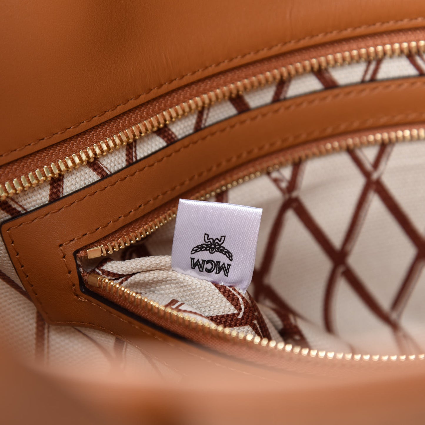 Visetos Toni Shopper Tote Cognac