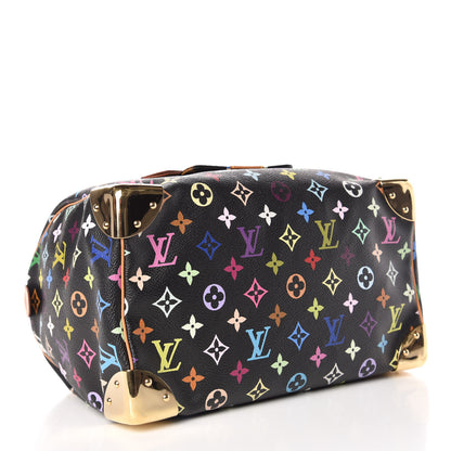 Louis Vuitton Monogram Multicolor Speedy 30 Black 4 of 9