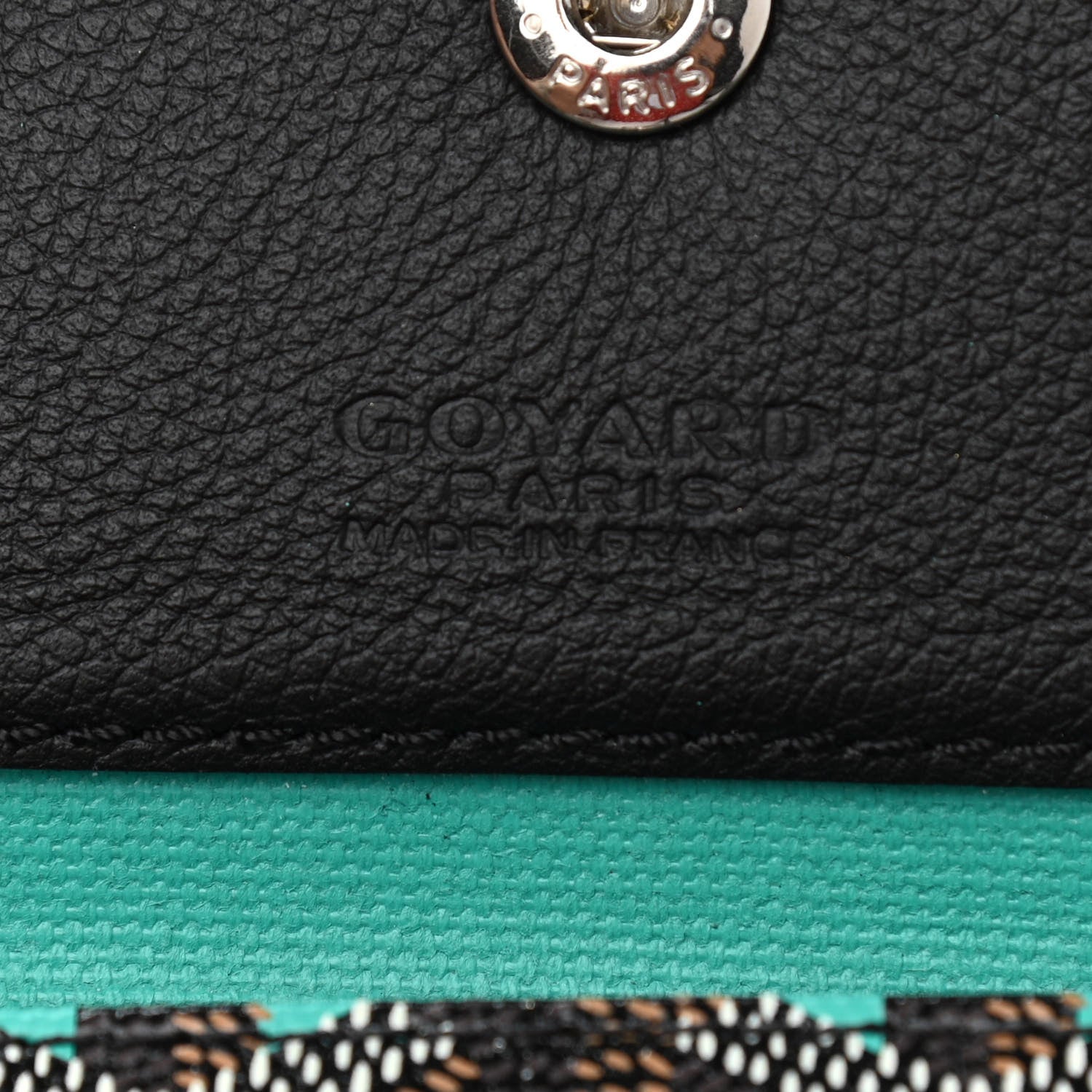 Goyard Goyardine Saint Louis Claire Voie GM Black Opaline 7 of 12