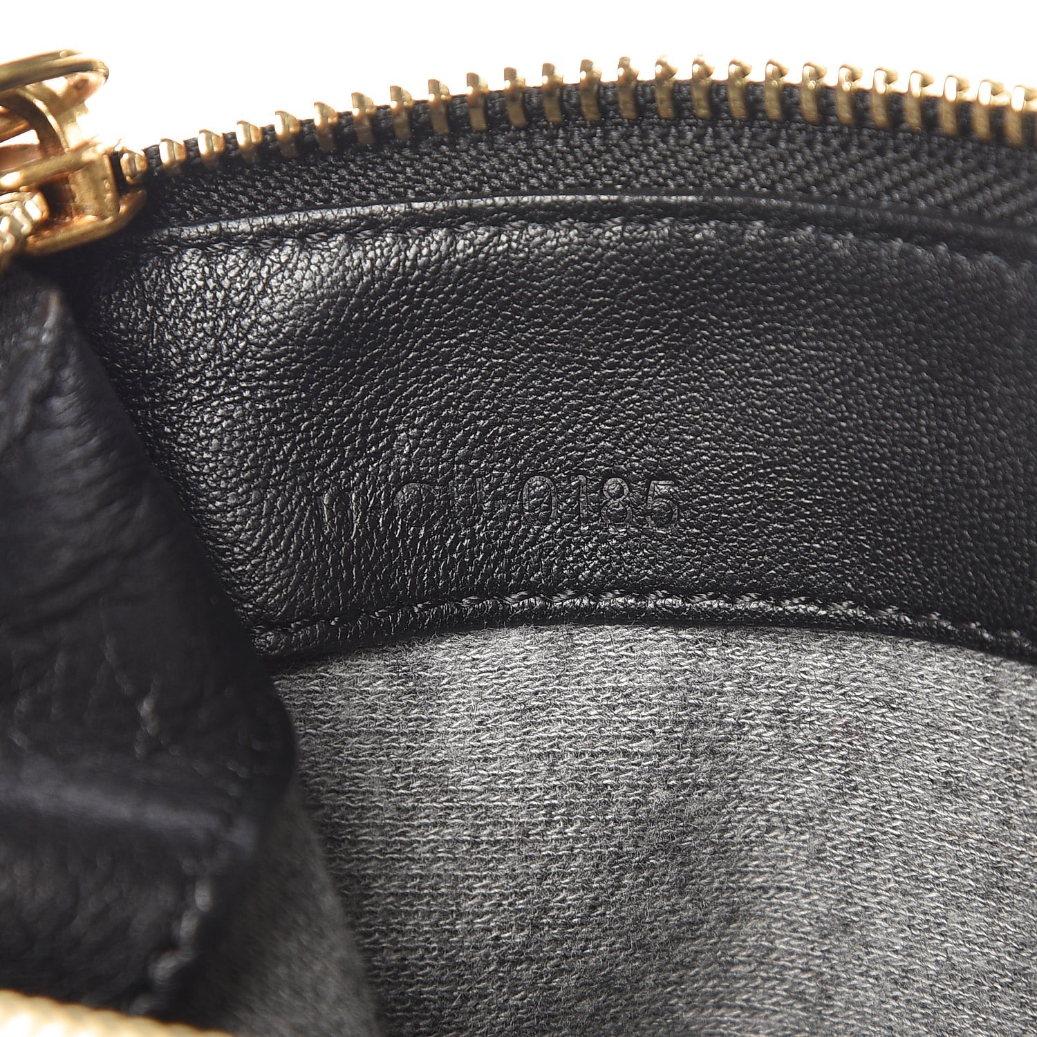 Celine Lambskin Large Trio Crossbody Bag Black 7 of 7