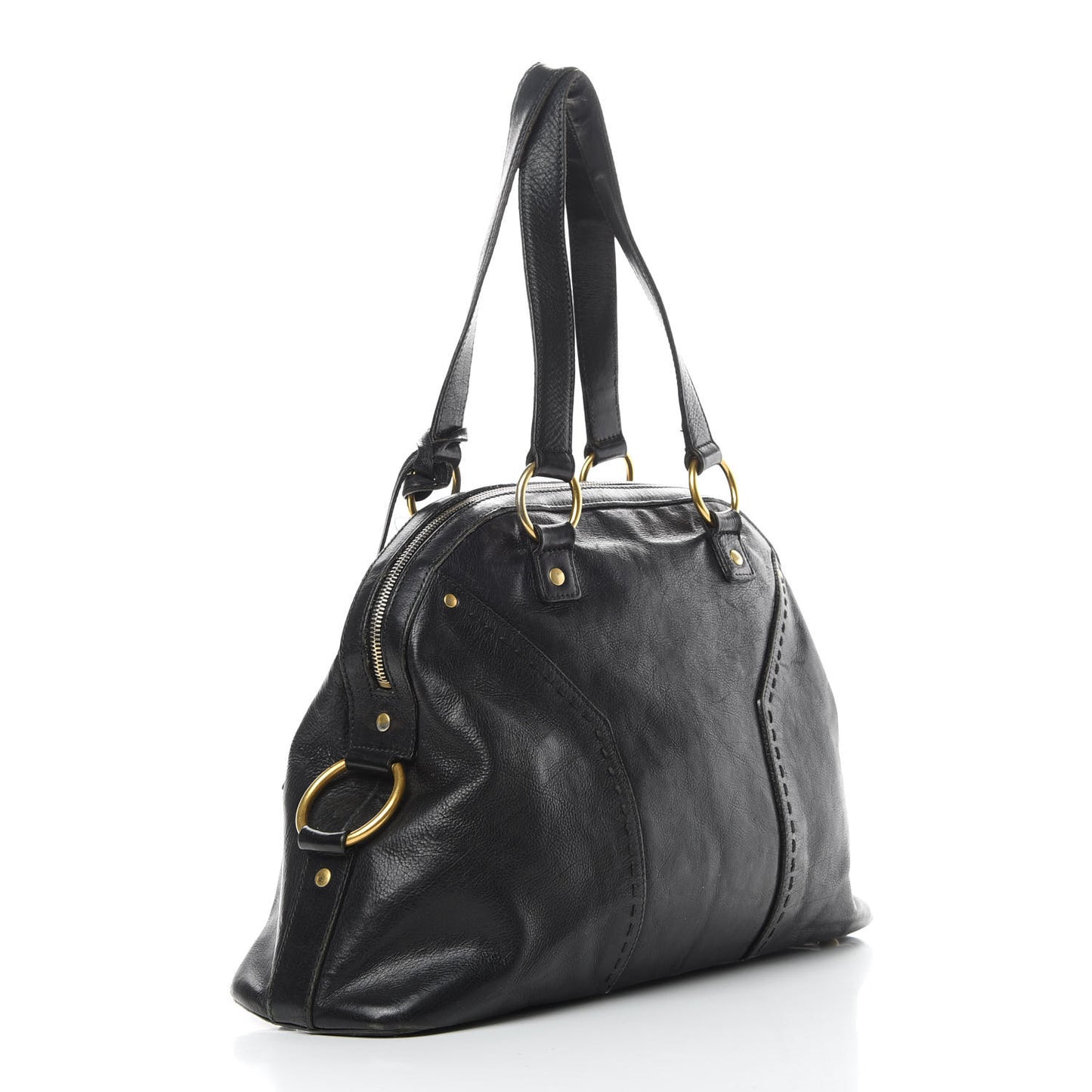 Calfskin Large Muse Black