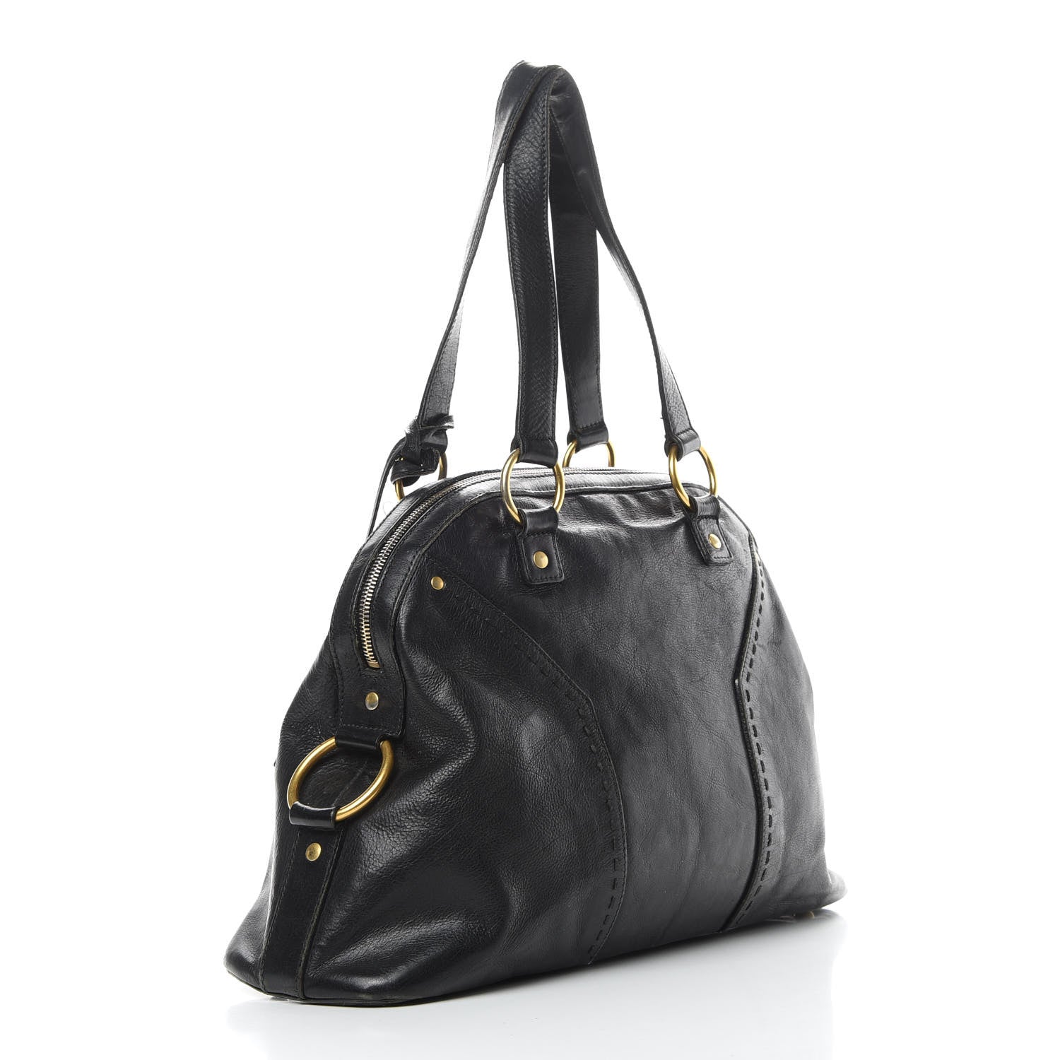 Saint Laurent Calfskin Large Muse Black 3 of 23