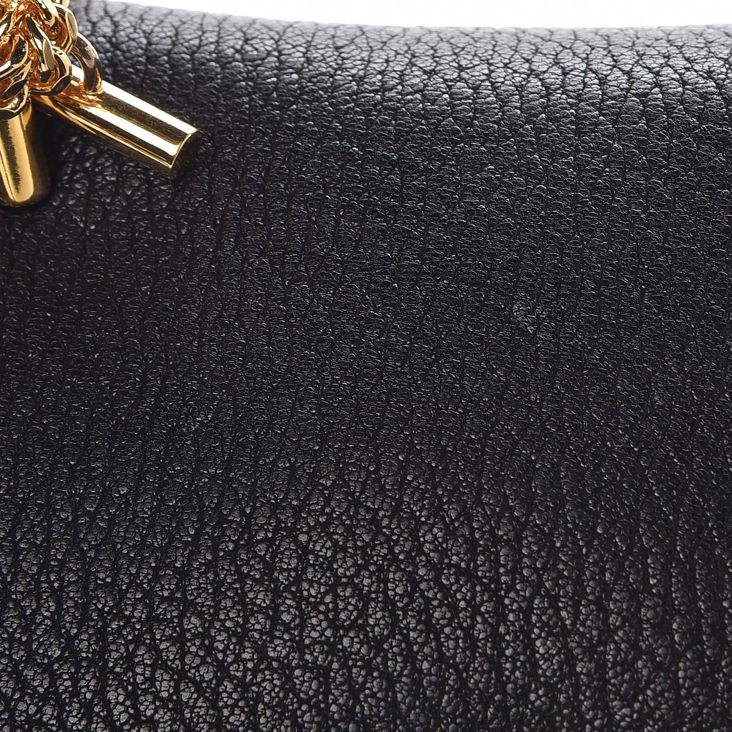Chloe Grained Lambskin Drew Shoulder Bag Black 8 of 8