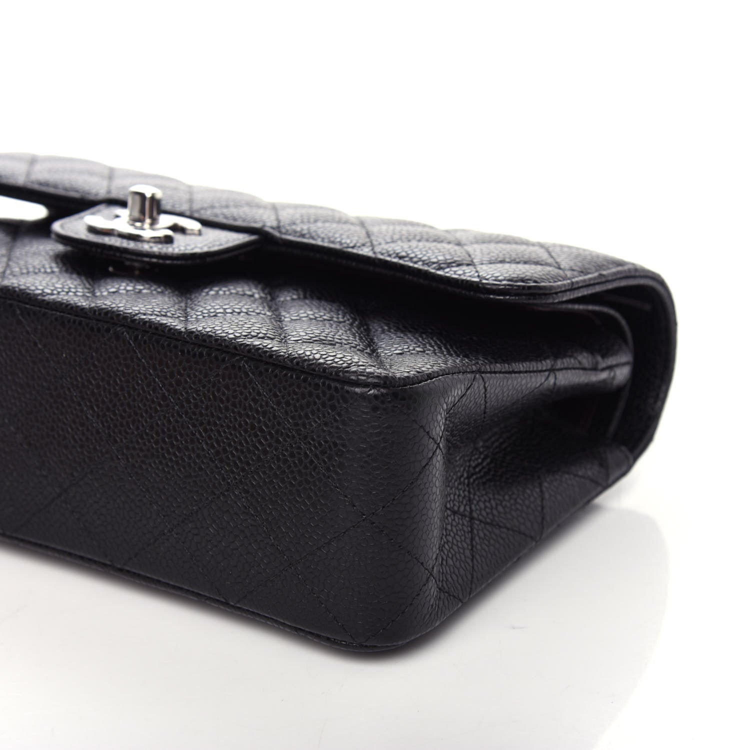 Chanel Caviar Quilted Small Double Flap Black 9 of 9