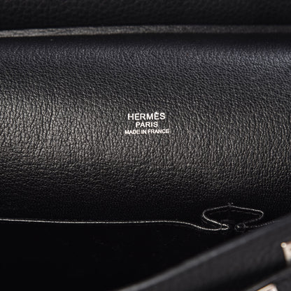 Hermes Taurillon Clemence Jypsiere 31 Black 7 of 13
