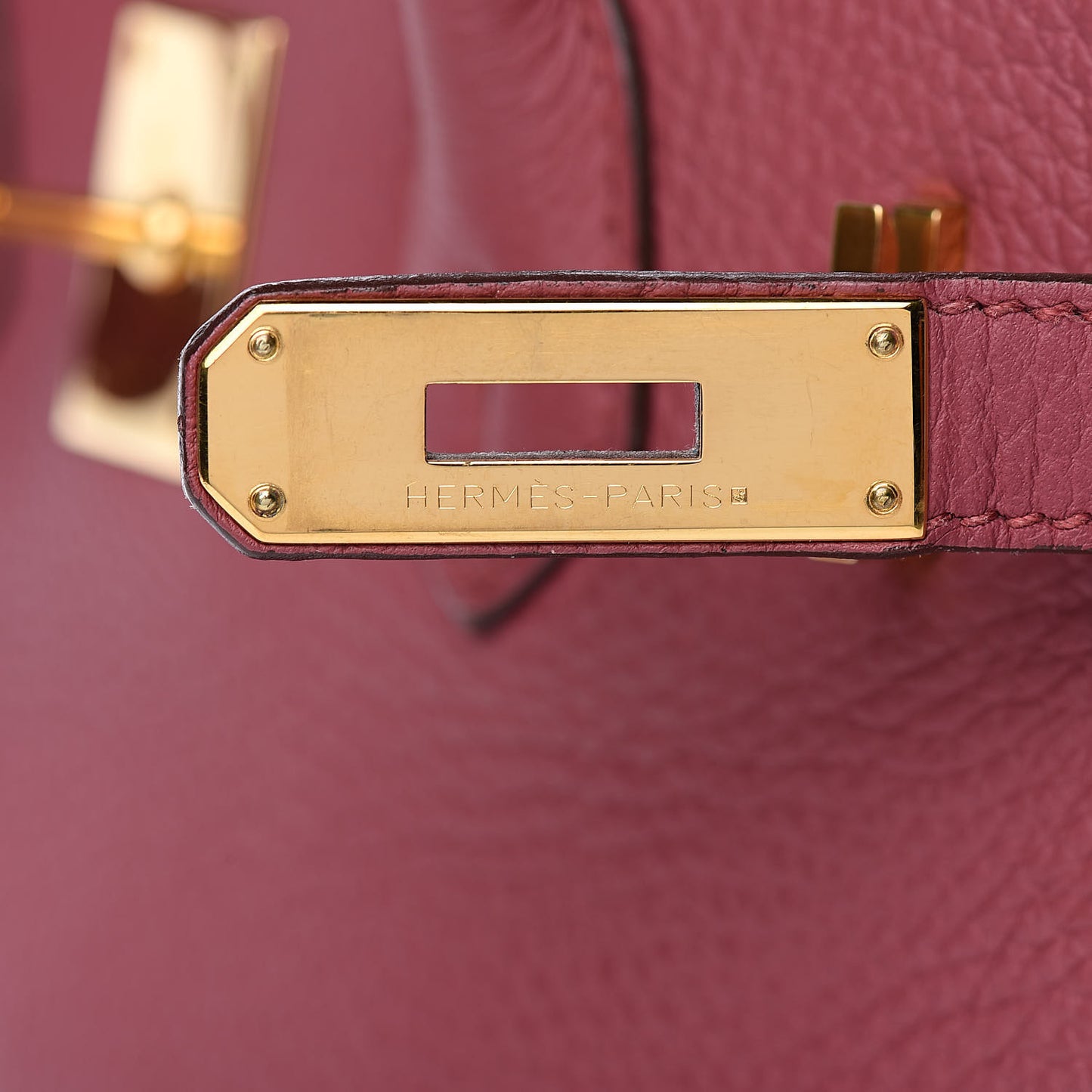Taurillon Clemence Birkin 30 Bois de Rose