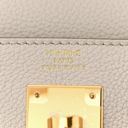 Hermes Togo Kelly Retourne 28 Beton 6 of 12