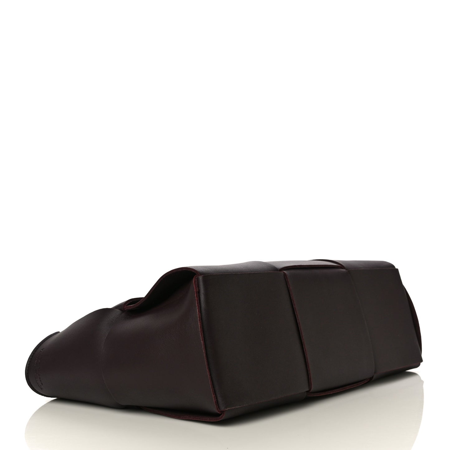 Nappa Maxi Intrecciato Medium Arco Tote Grape
