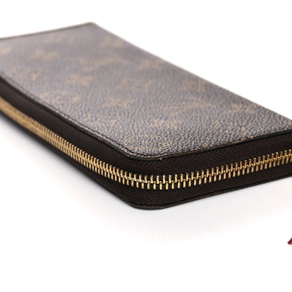 Louis Vuitton Monogram Clemence Wallet Fuchsia 11 of 14