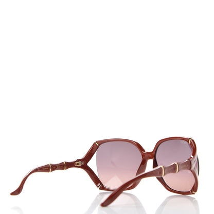 Gucci Bamboo Effect Sunglasses GG0505S Red 4 of 8