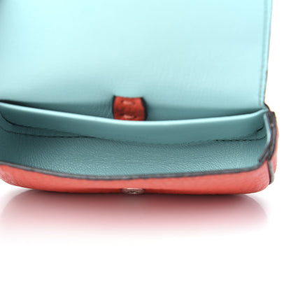 Fendi Cuoio Romano Micro Baguette Charm Papavero 3 of 6