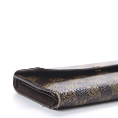 Louis Vuitton Damier Ebene Porte Tresor International Wallet 11 of 16