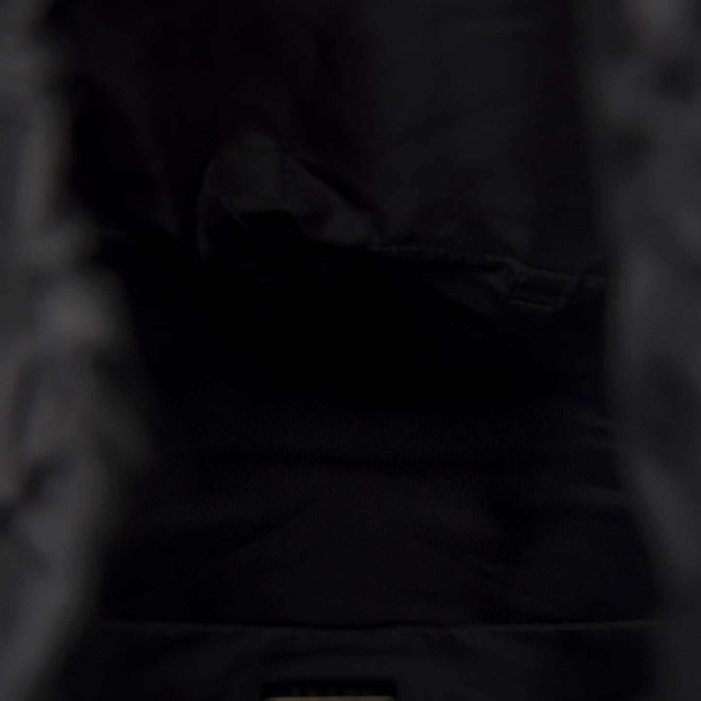 Technical Nylon Double Buckle Backpack Black