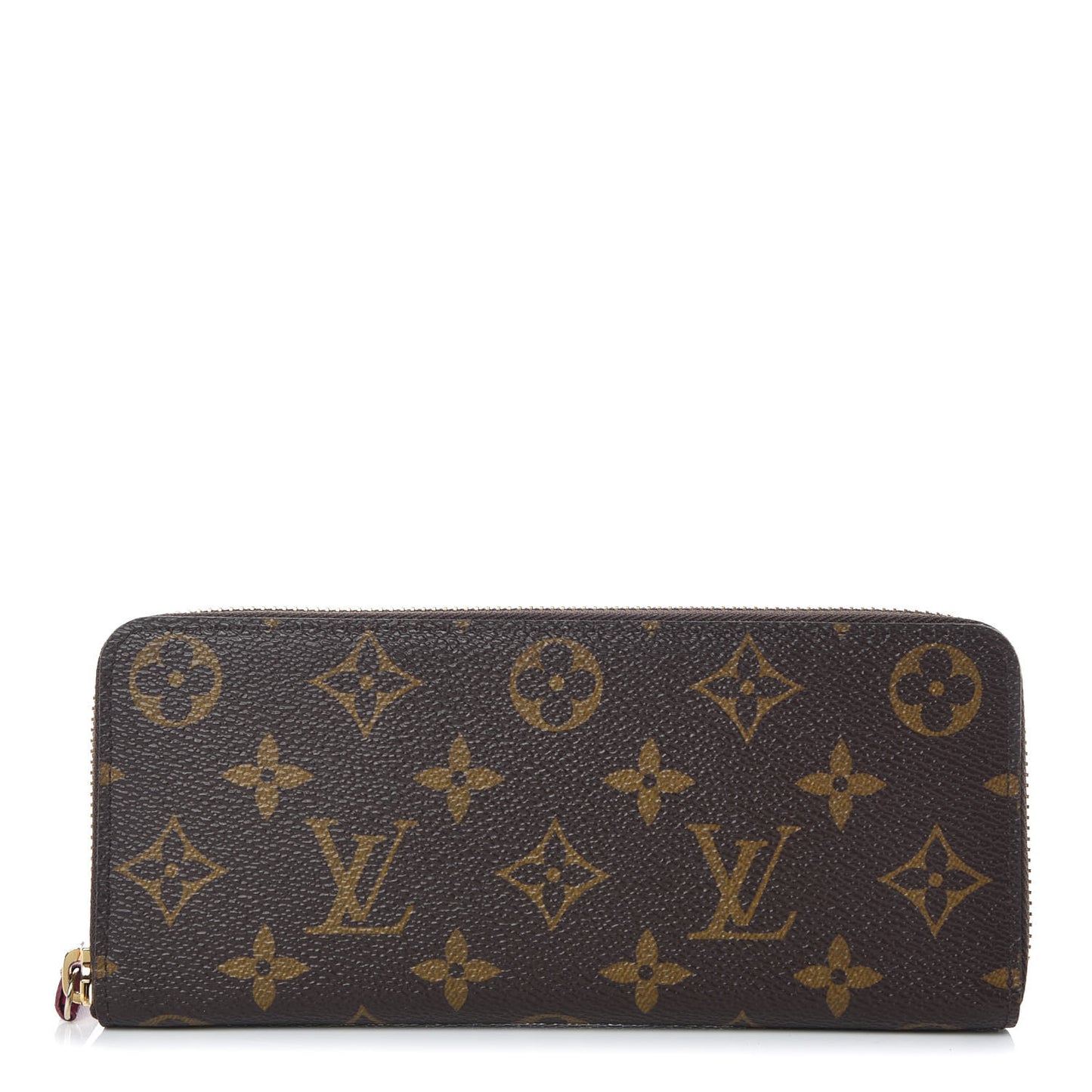 Monogram Clemence Wallet Fuchsia