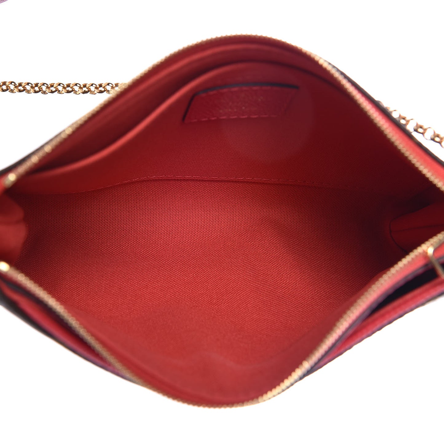 Monogram Pallas Clutch Cherry