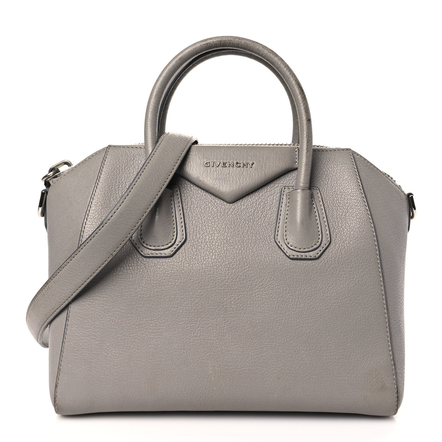 Givenchy Sugar Goatskin Medium Antigona Pearl Grey 1 of 19