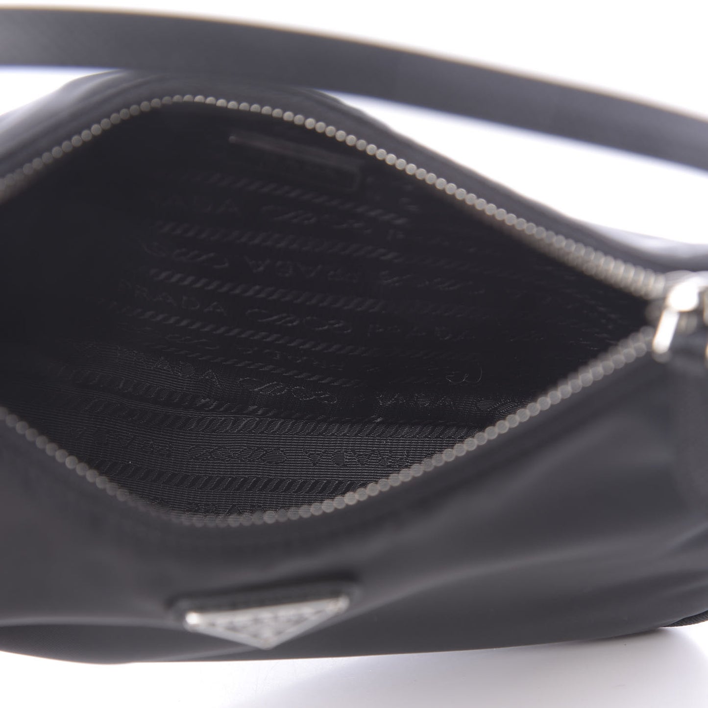 Tessuto Nylon Mini Re-Edition 2000 Bag Black