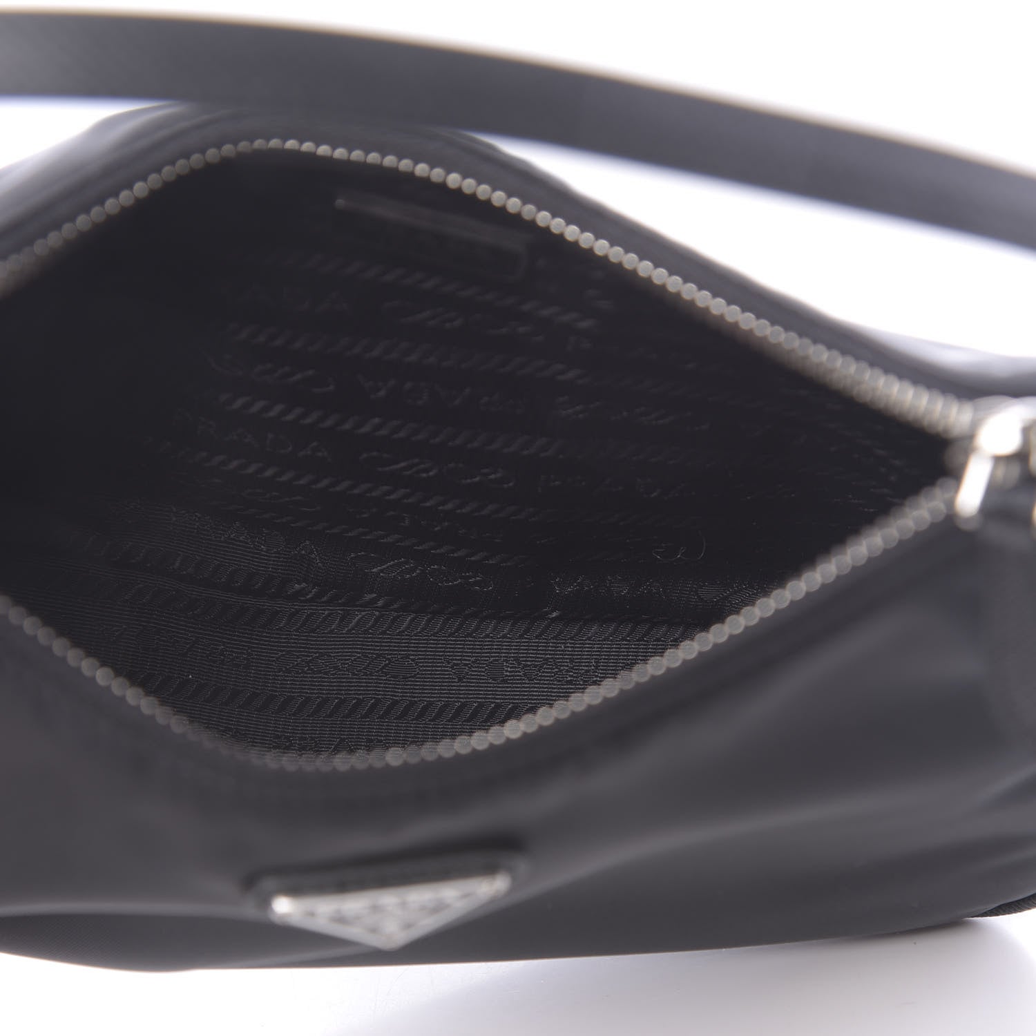 Prada Tessuto Nylon Mini Re-Edition 2000 Bag Black 5 of 10