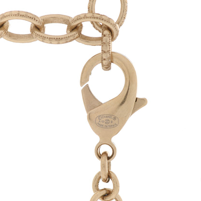 Chanel Pearl Chain Link CC Necklace Gold 5 of 6