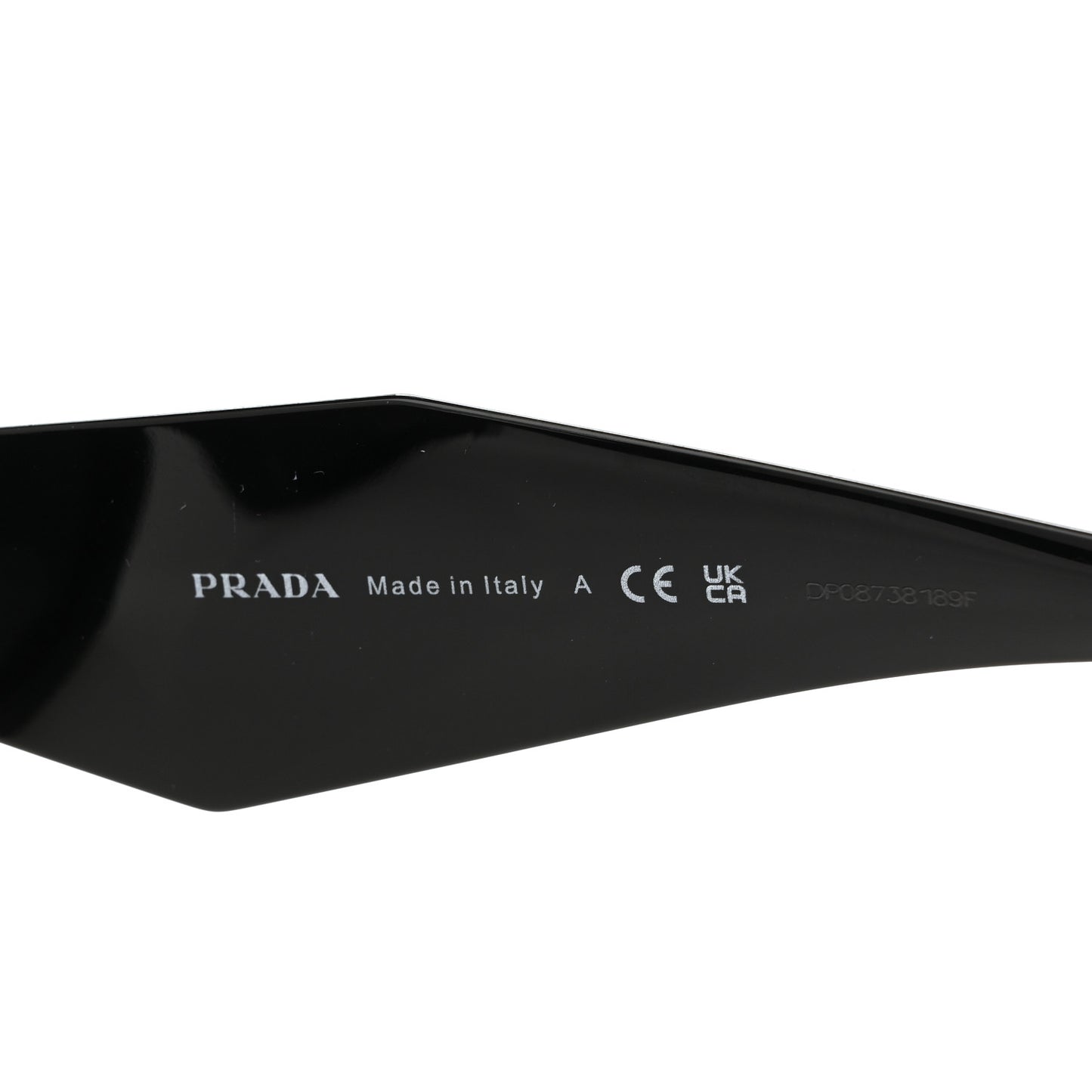 Acetate Symbole Sunglasses SPR 17W Black