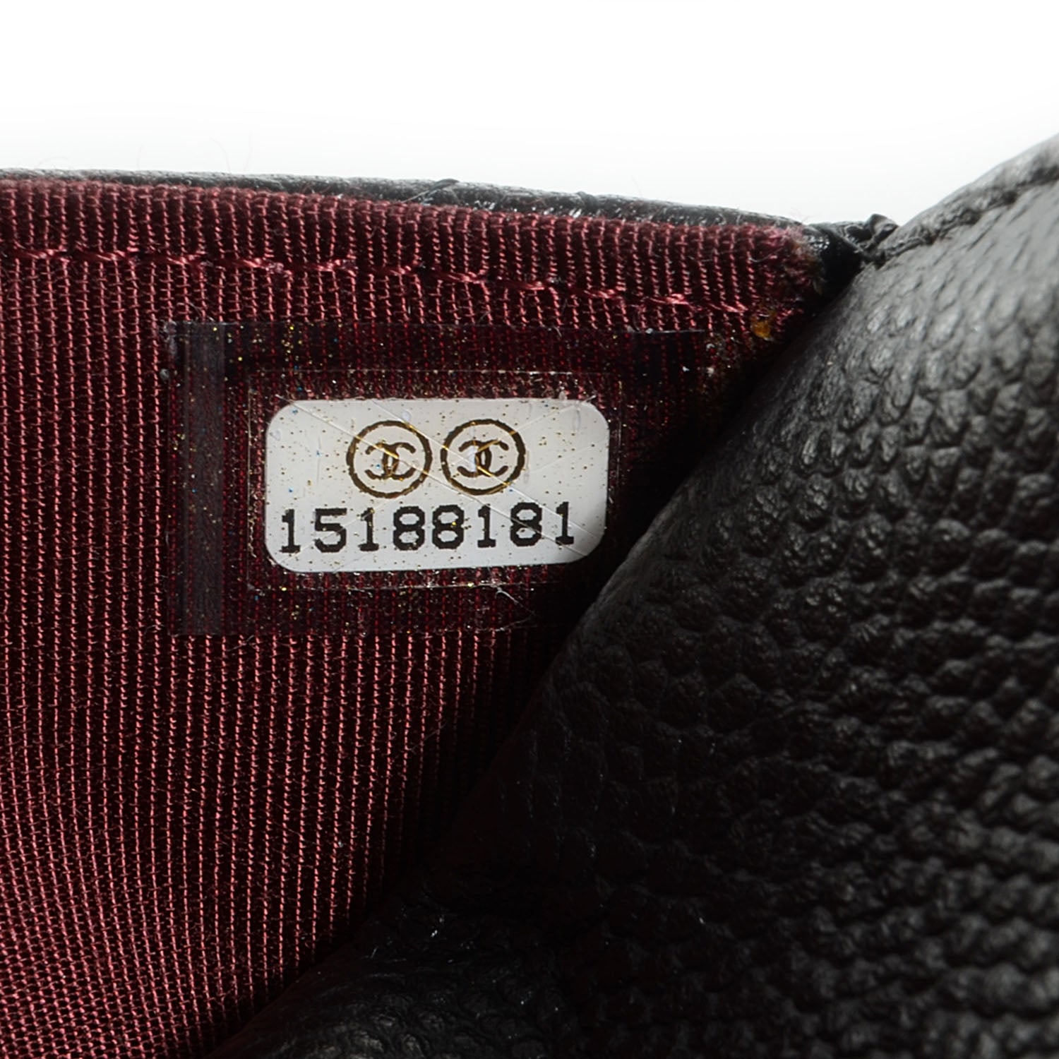 Chanel Caviar Quilted Wallet On Chain WOC Black 8 of 9