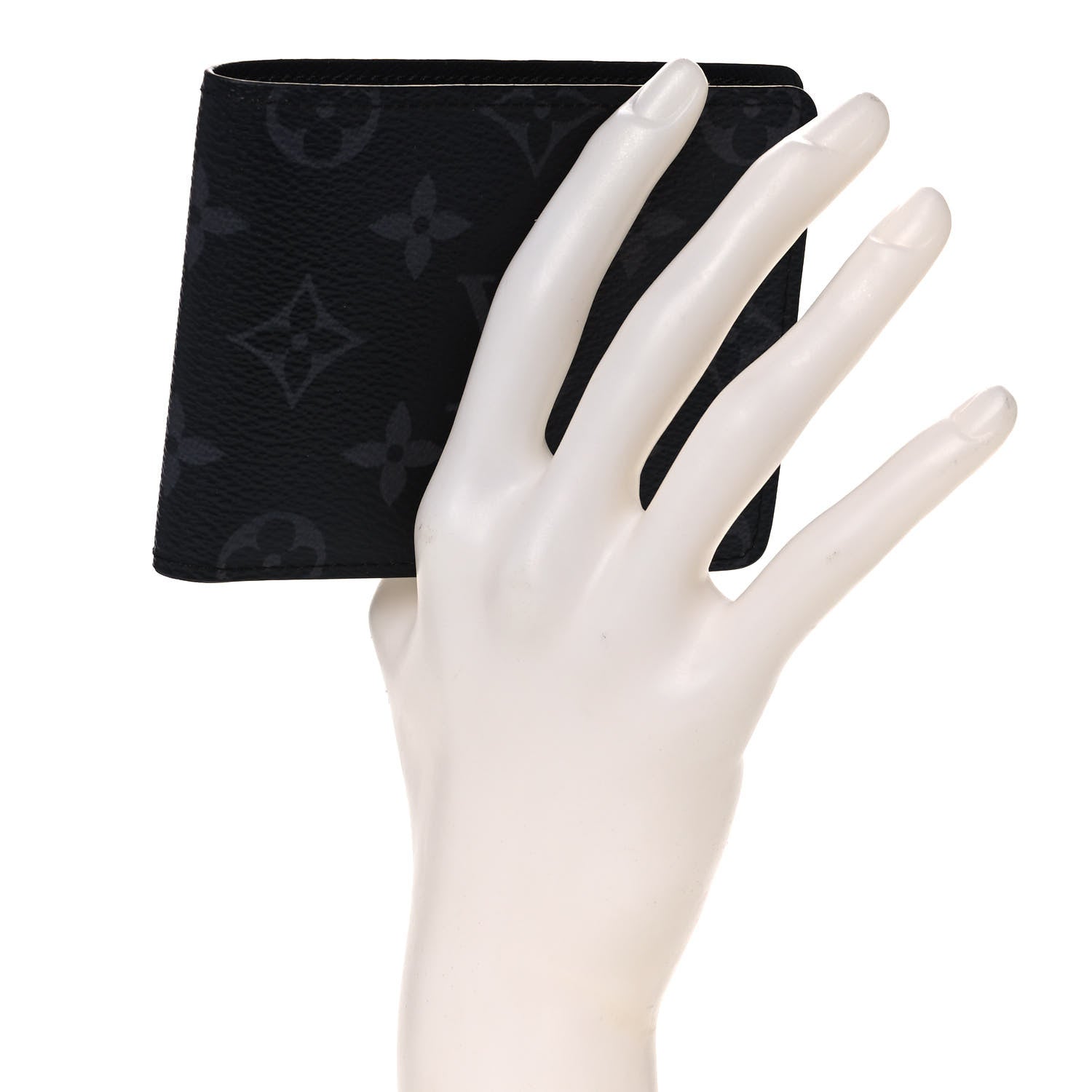 Louis Vuitton Monogram Eclipse Slender Wallet 2 of 12