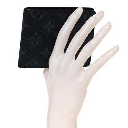 Louis Vuitton Monogram Eclipse Slender Wallet 2 of 12