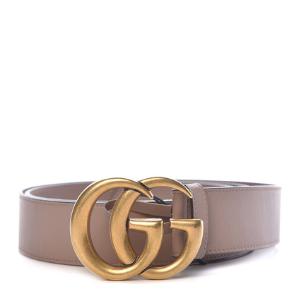 Gucci Calfskin Double G 40mm Belt 115 46 Porcelain Rose 1 of 6