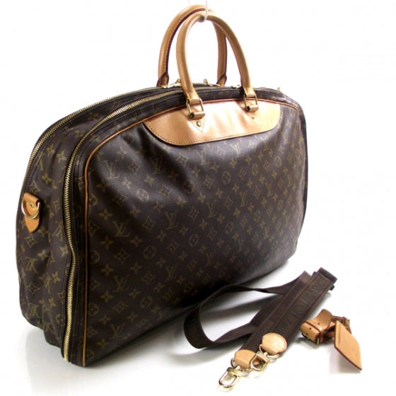 Louis Vuitton Monogram Alize 2 Compartment Luggage 3 of 10