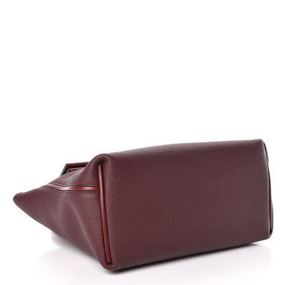 Hermes Togo Sombrero 24/24 29 Bordeaux Rouge H 4 of 15