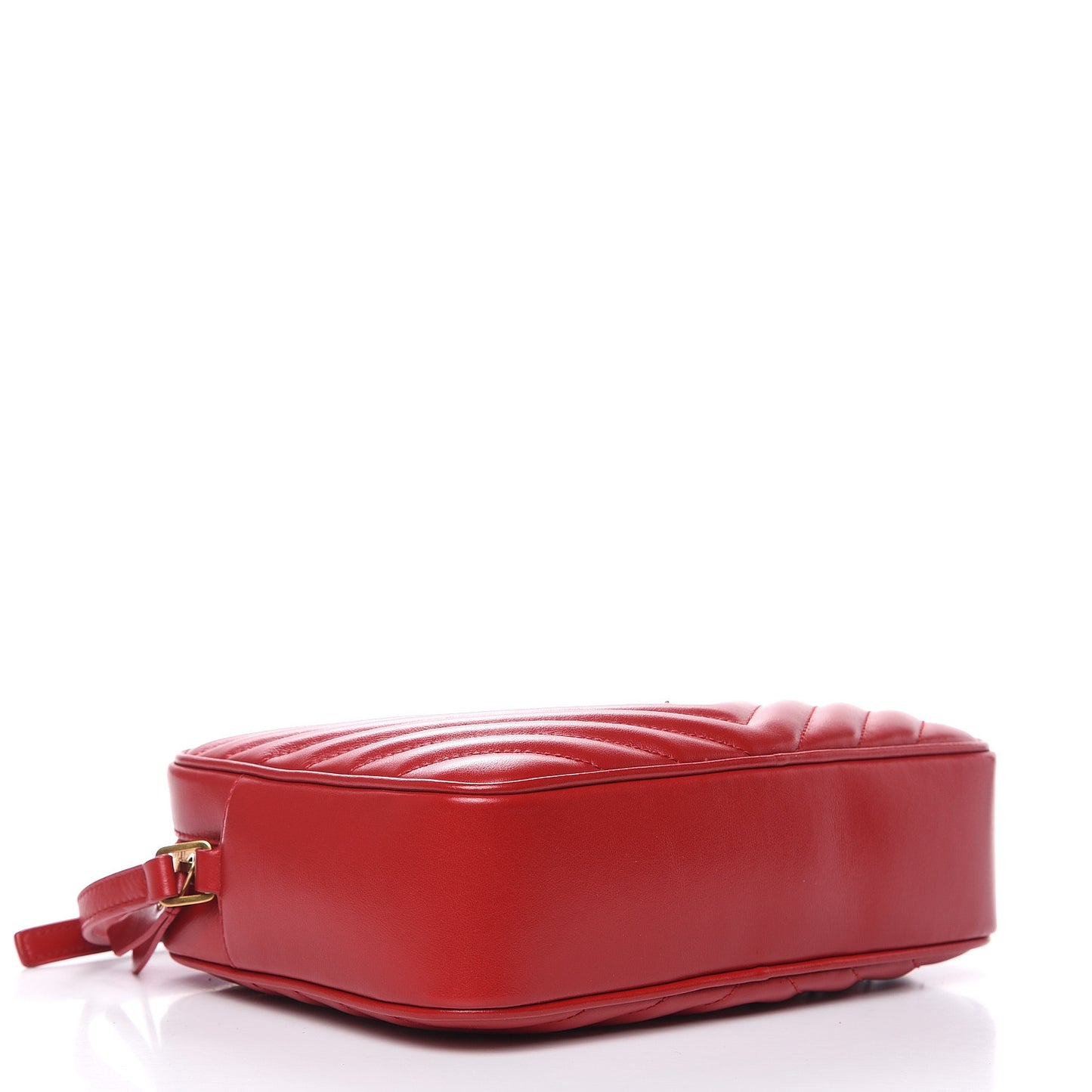 Calfskin Matelasse Monogram Lou Camera Bag Red