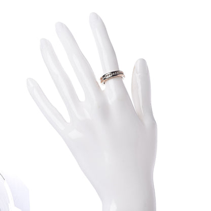 Bulgari 18K Rose Gold Diamond B.Zero1 Band Pave Ring 50 5.25 2 of 8