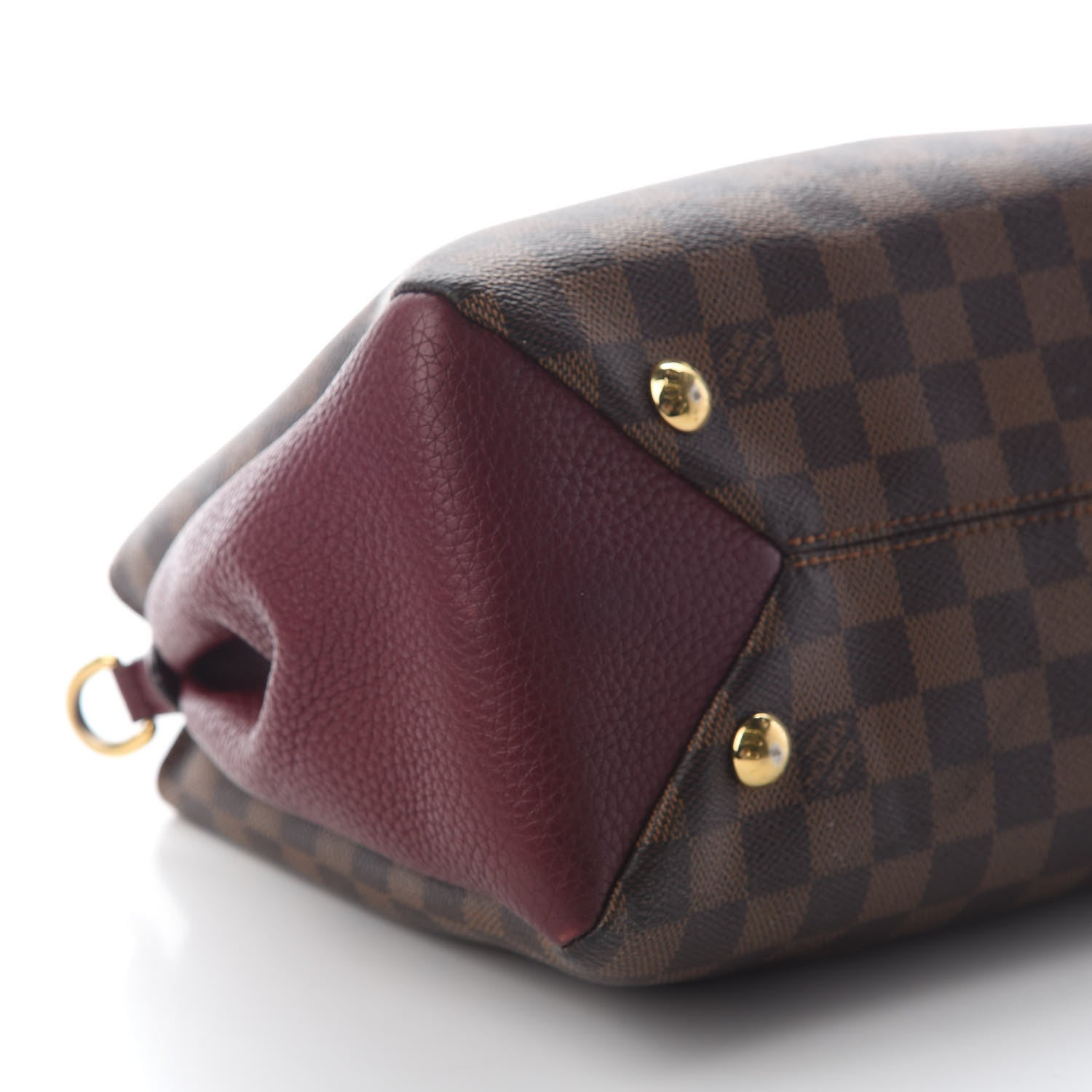Louis Vuitton Damier Ebene Cuir Taurillon Brittany Bordeaux 6 of 8