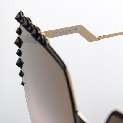 Fendi Square Dots Sunglasses FF 0259/S Black 7 of 8