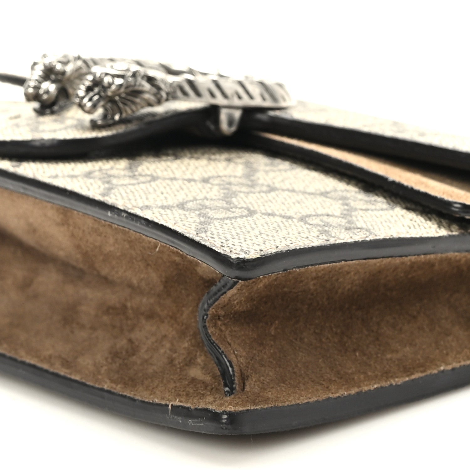 Gucci GG Supreme Monogram Super Mini Dionysus Shoulder Bag Taupe 8 of 8