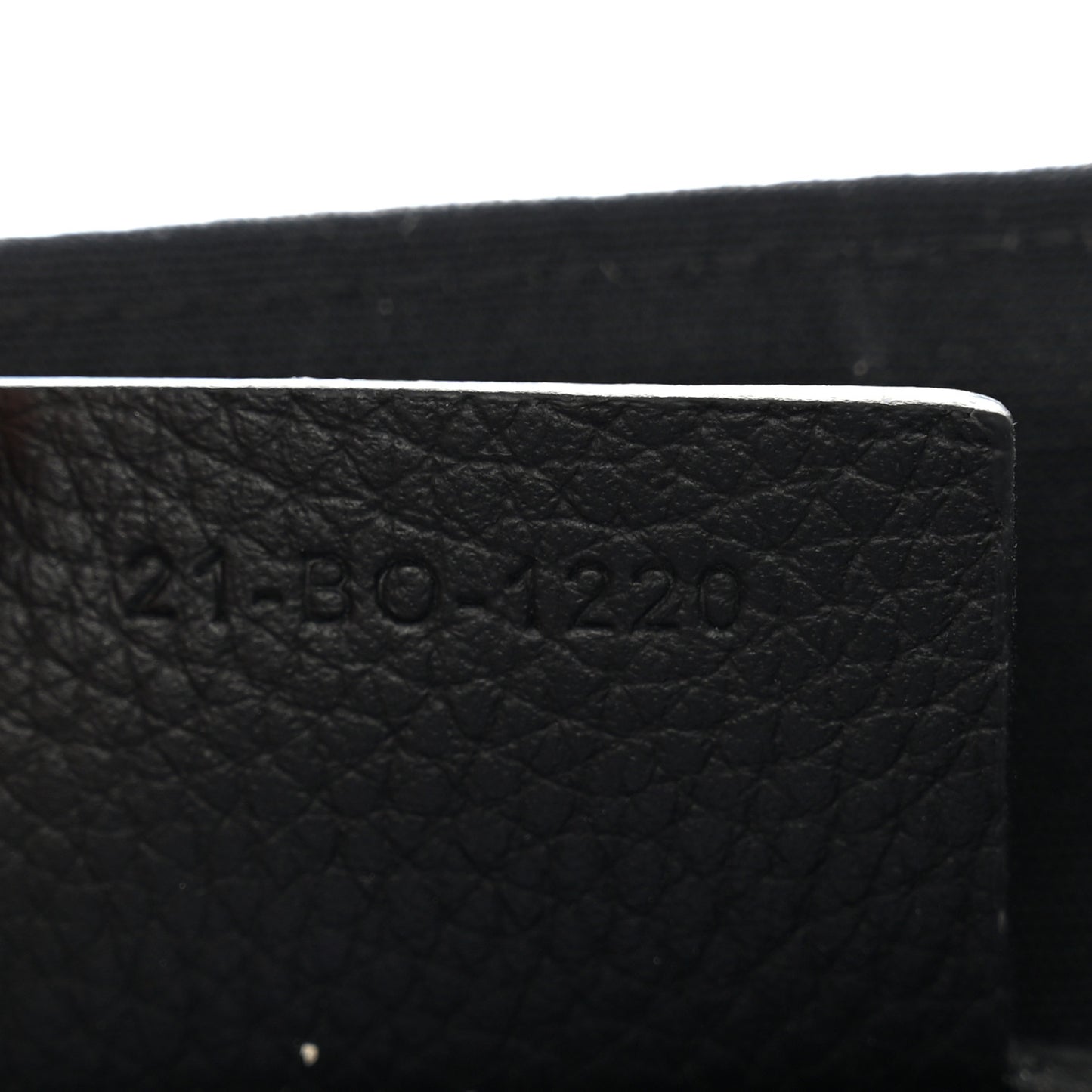 Grained Calfskin Oblique Mini Saddle Messenger Black