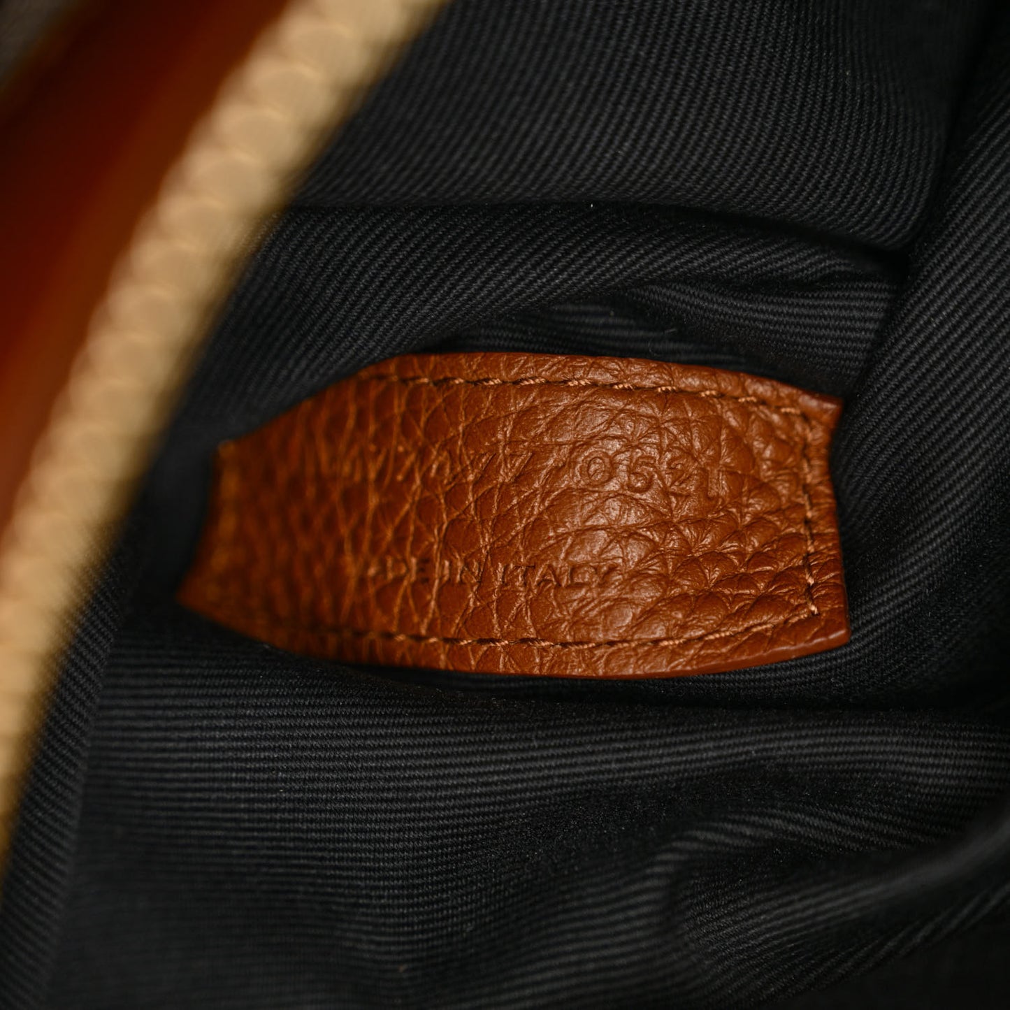 Grained Calfskin Baby Sac De Jour Supple Canyon