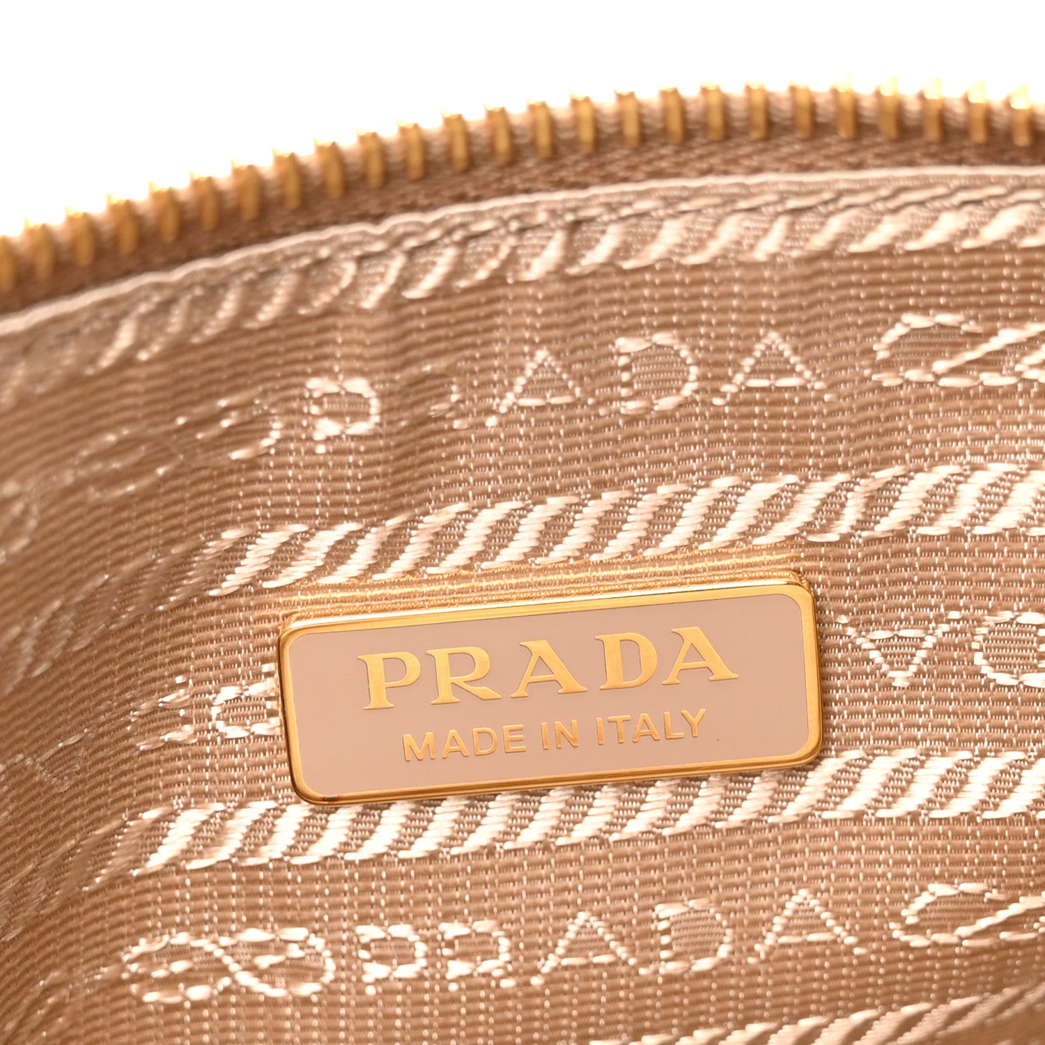 Prada Soft Lux Calfskin Re-Edition 2002 Shoulder Bag Travertine 6 of 10