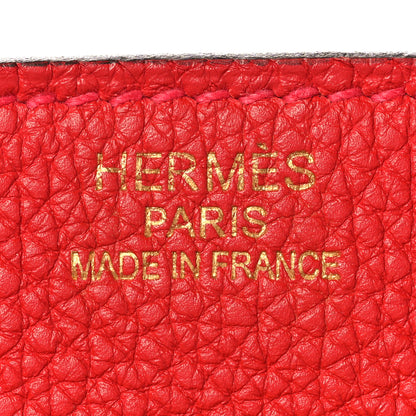 Hermes Togo Birkin 35 Rouge Casaque 22 of 41