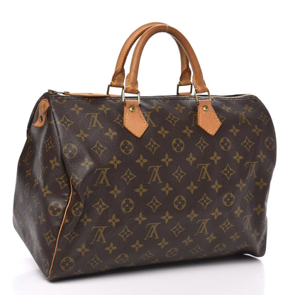 Louis Vuitton Monogram Speedy 35 2 of 14