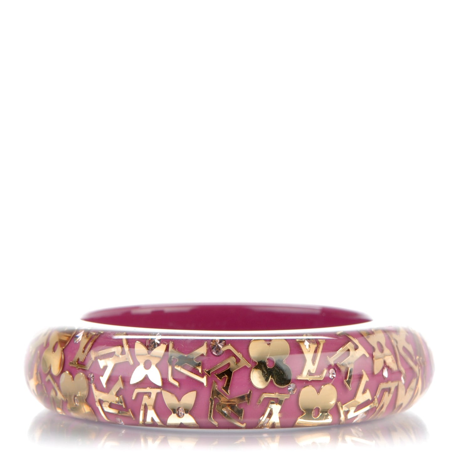 Resin Swarovski Medium Inclusion Bracelet GM Violine