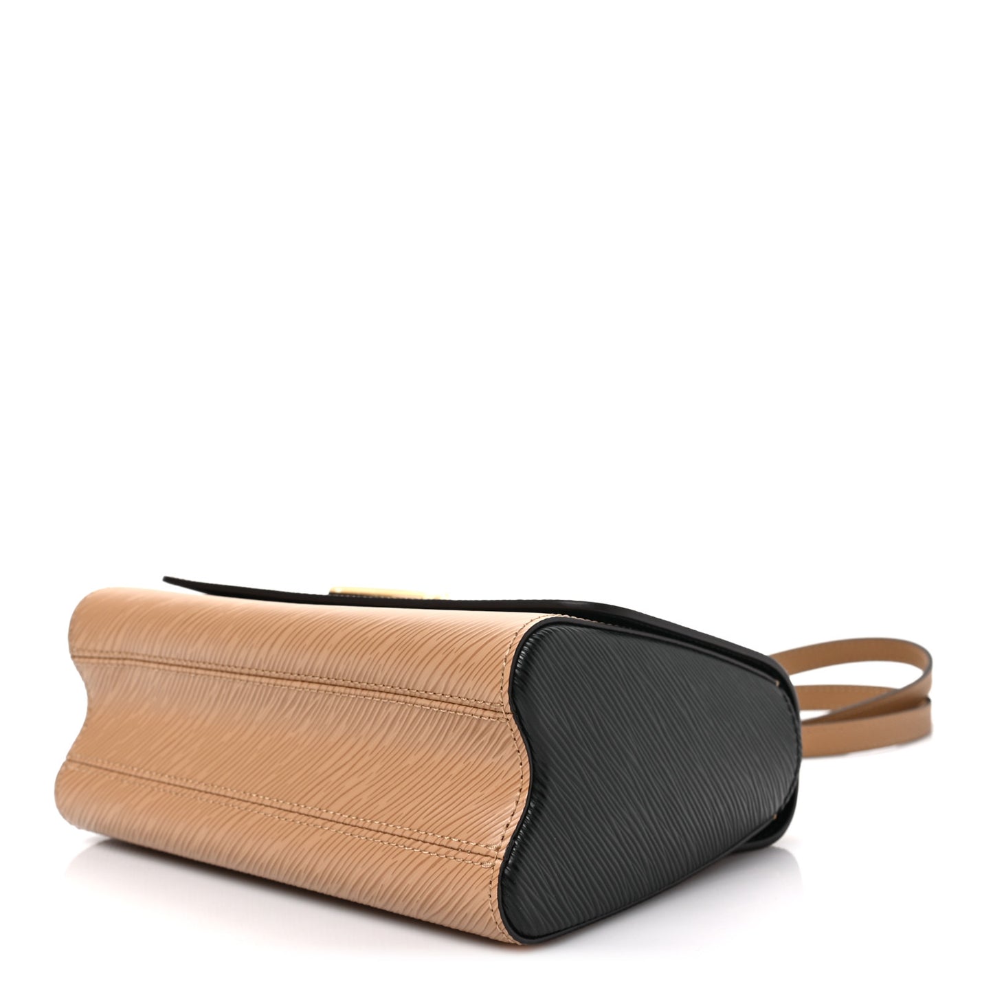 Epi Twist Shoulder Bag MM Camel