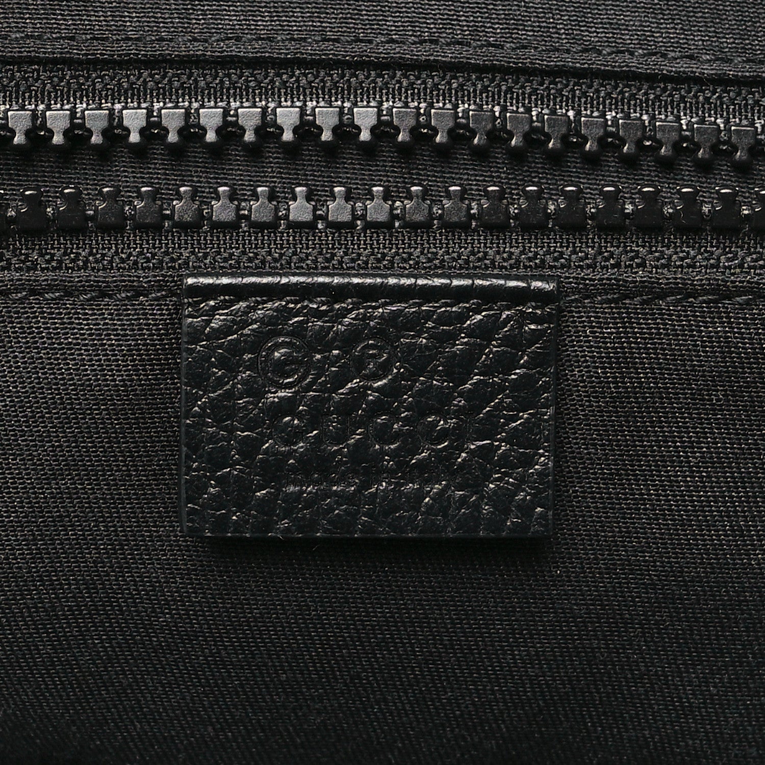 Gucci Nylon Monogram Slim Backpack Black 6 of 10
