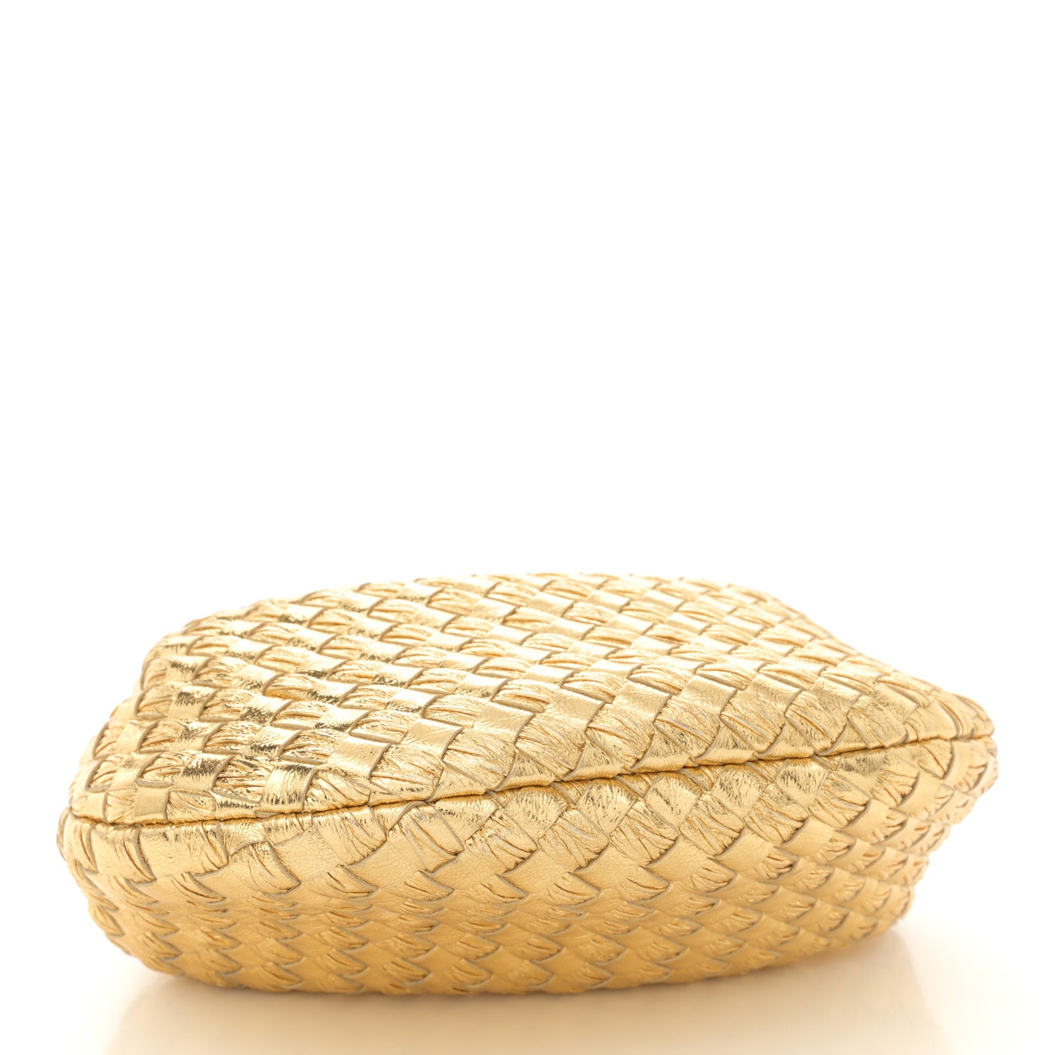 Bottega Veneta Metallic Nappa Intrecciato Mini Jodie Gold 4 of 10