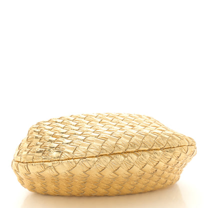 Bottega Veneta Metallic Nappa Intrecciato Mini Jodie Gold 4 of 10