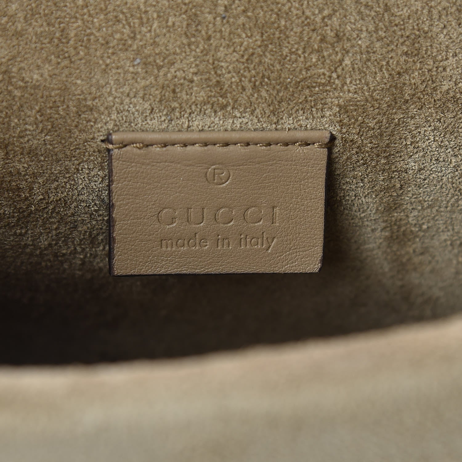 Gucci GG Supreme Monogram Mini Dionysus Shoulder Bag Taupe 7 of 12