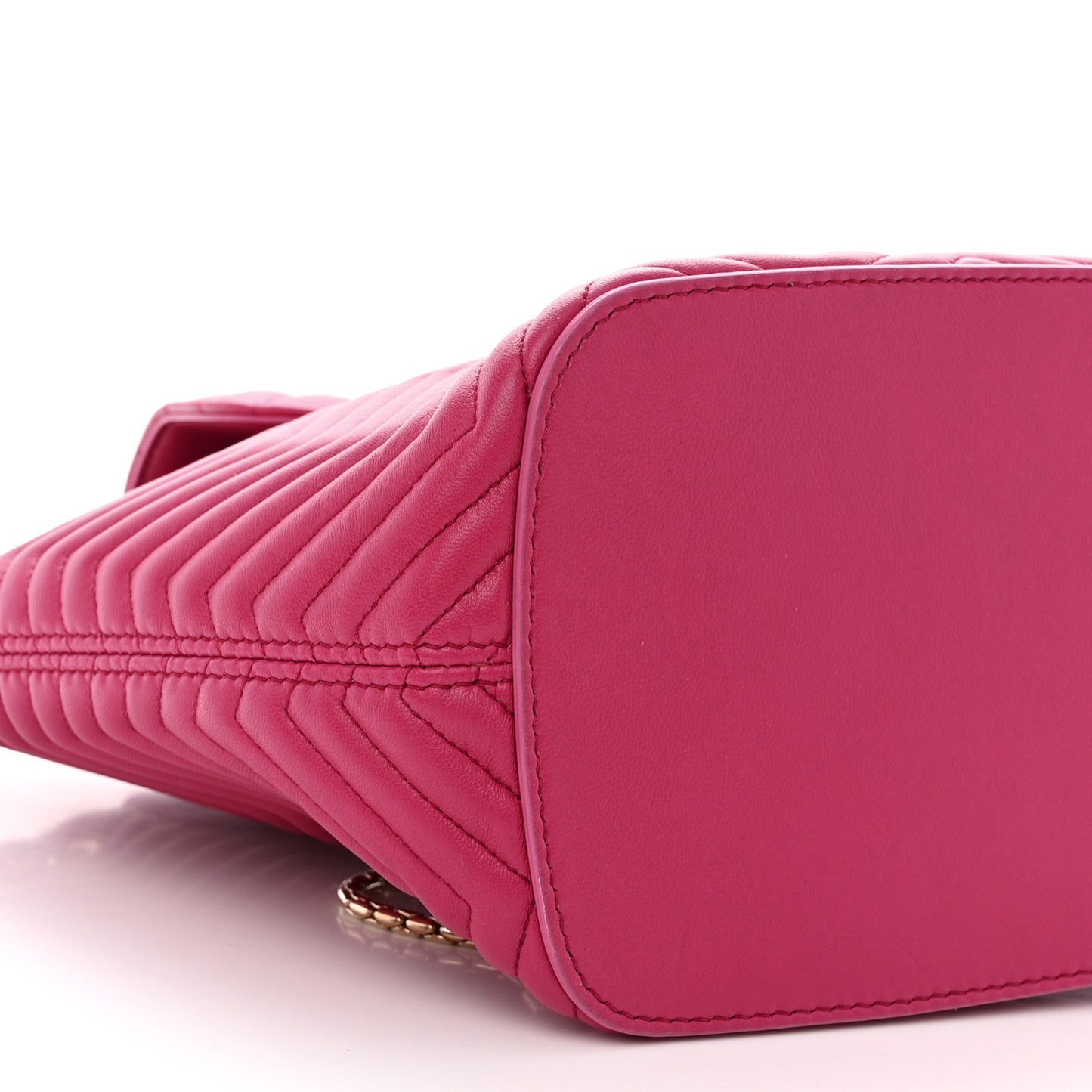 Calfskin Quilted Serpenti Forever Backpack Plum