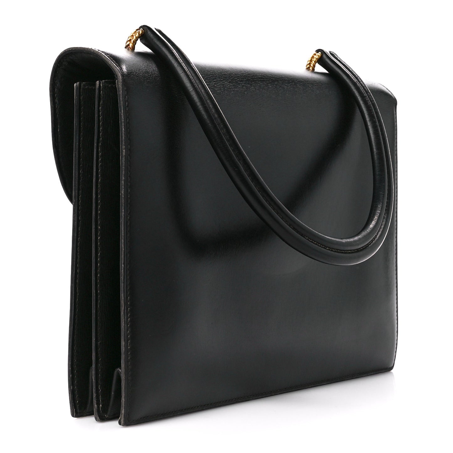 Box Vasco Top Handle Bag Black