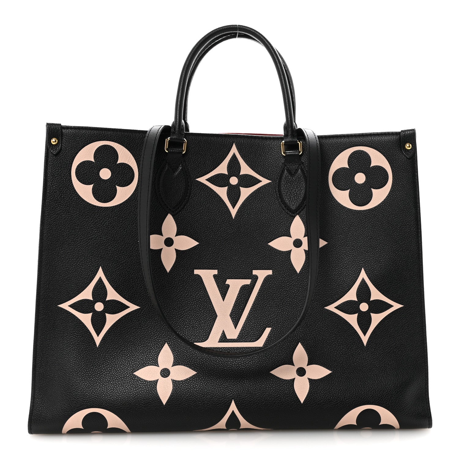 Louis Vuitton Empreinte Monogram Giant Onthego GM Black Beige 1 of 9