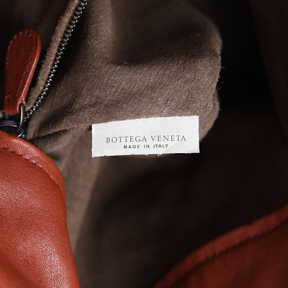 Bottega Veneta Calfskin Nappa Intrecciato Tote Brique Flamingo Truffle 9 of 23